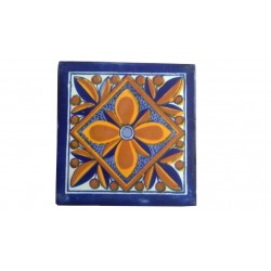 Azulejo de Talavera Espiral 