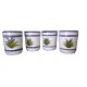 Vasos mezcaleros de talavera 