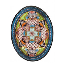 Platon Oval Liso de Talavera