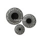 Set de 3 Platos de Talavera 