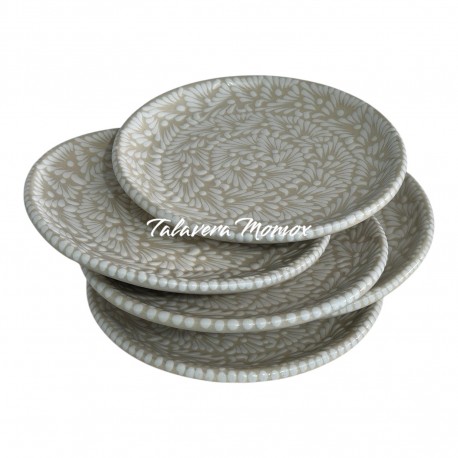 Set de 6 Platos de Talavera 