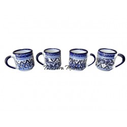 Set de 6 Tazas de Talavera 