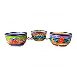 Set de 4 Tazones Postre de Talavera 