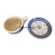 Set de 4 Tazas c/ Plato de Talavera 