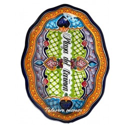Ensaladera de Talavera Oval Personalizada 