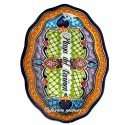 Ensaladera de Talavera Oval Personalizada 