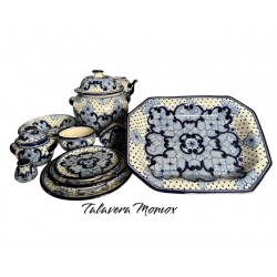 Vajilla de Talavera - 4 personas 