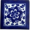 Azulejo de Talavera (Flor Azul)