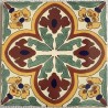 Azulejo de Talavera (Jade ocre)