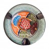 Cenicero de Talavera 13.5 diametro x 3 cm de largo