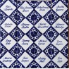 Azulejo mosaico Recuerdos de Talavera 